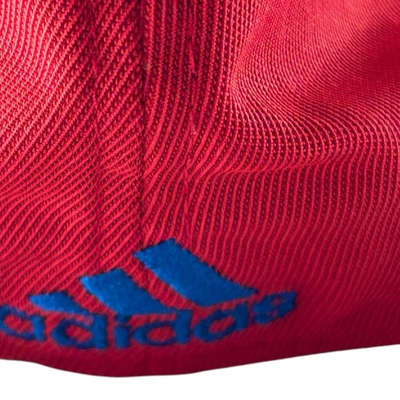 FC Dallas 96 MLS Adidas Small/Medium Adult Fitmax 70 Hat Cap Blue/Red/White - Picture 8 of 13